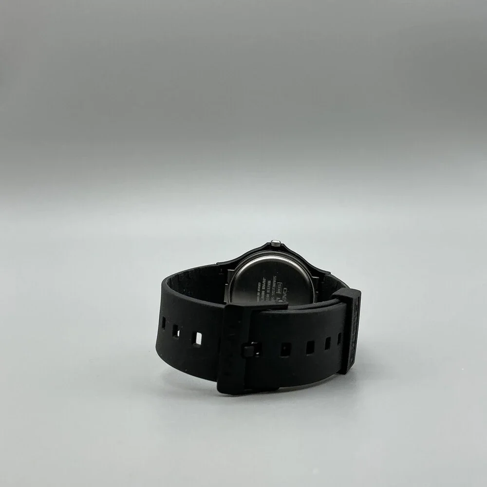 Casio 1330 MQ-24 Mens Watch 34mm Black Dial Case Black Resin Water Resist